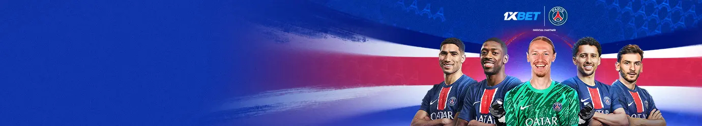 A 1xBet é parceira oficial do PSG